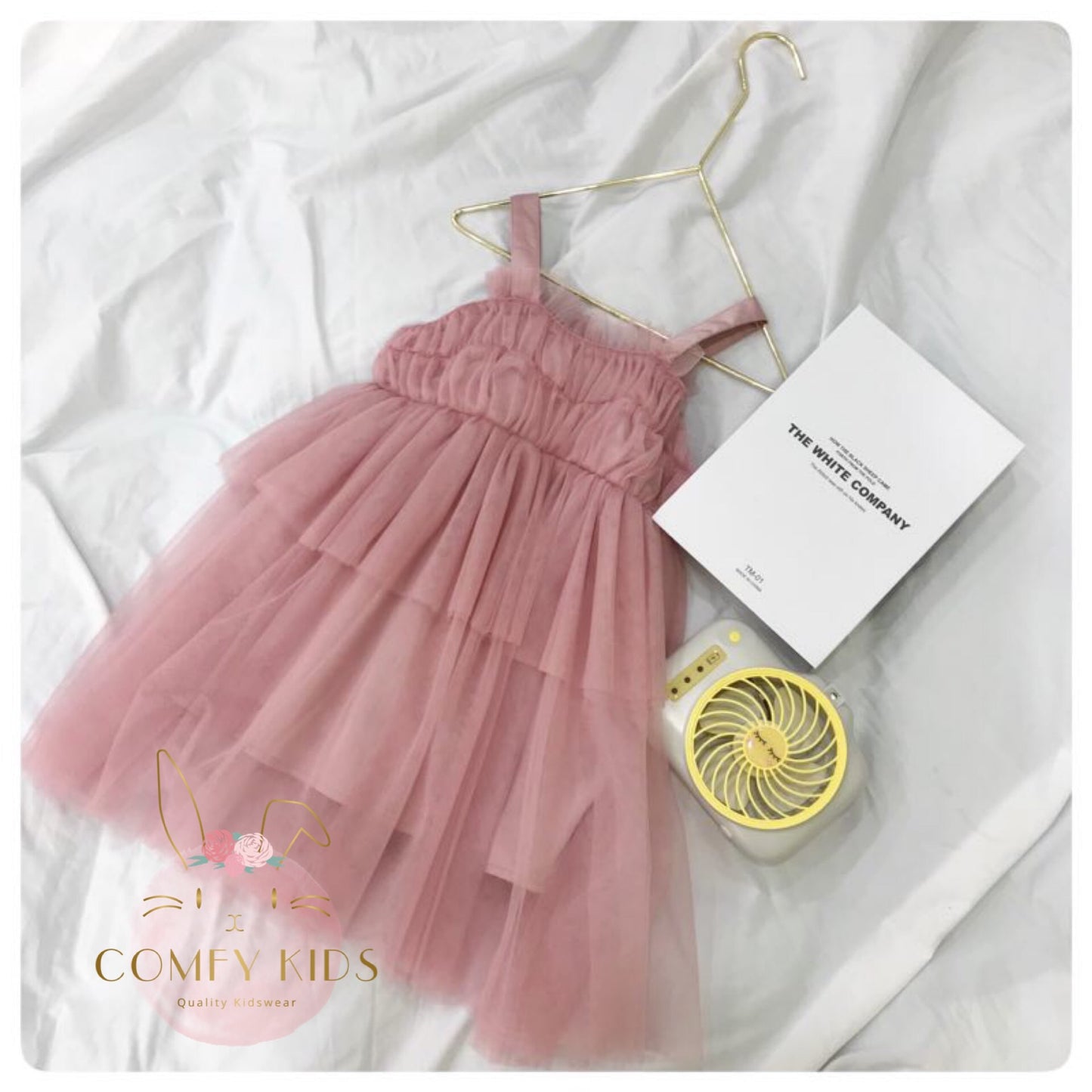 Baby Girl Dusty Pink Dress | Girls Clothing Dress | Size 1-5