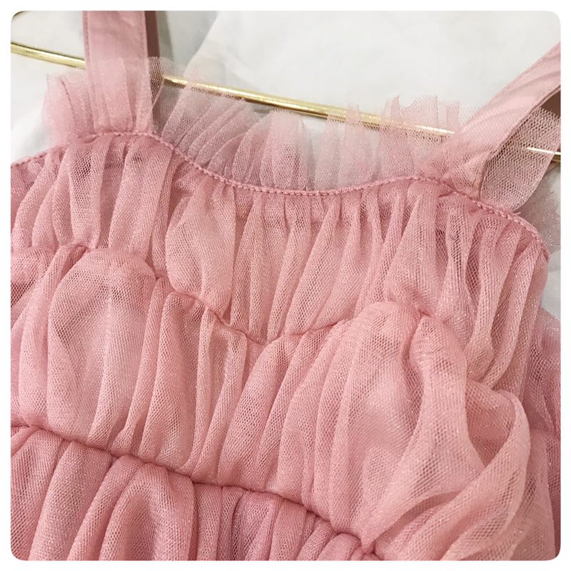 Baby Girl Dusty Pink Dress | Girls Clothing Dress | Size 1-5