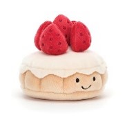 JellyCat Pretty Patisserie Tarte Aux Fraises