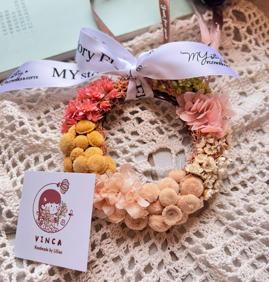 Preserved Flowers Wreath - Spring